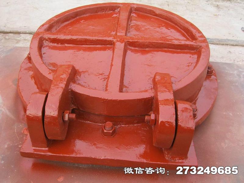 谯城pm圆形铸铁拍门
