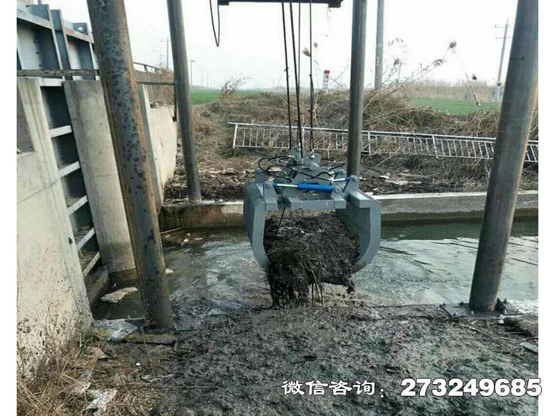 陵县液压格栅抓斗清污机