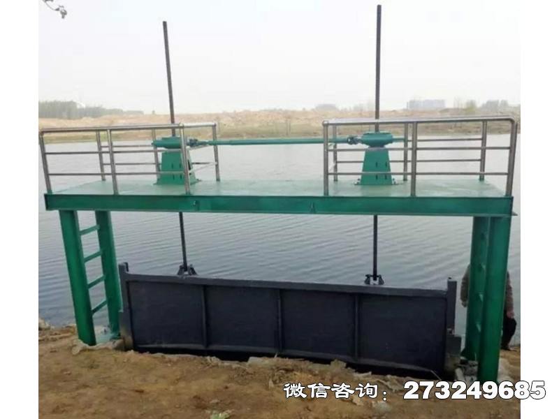 谯城水坝拦水闸门