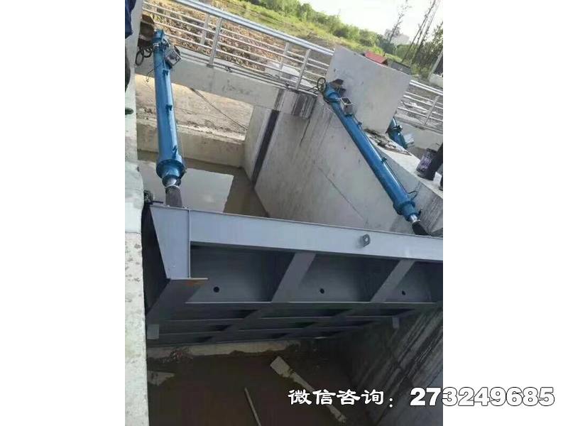 迁安水利自控翻板闸门