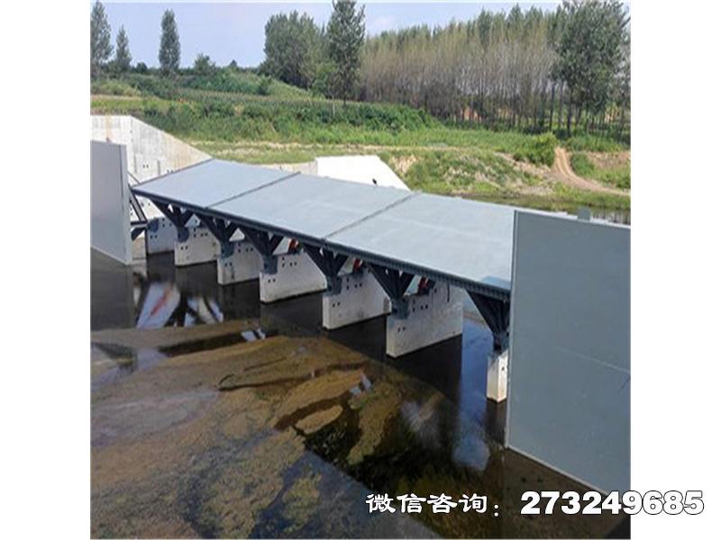 谯城水库翻板闸门