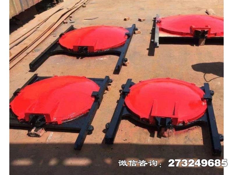 成华双向止水镶铜圆闸门